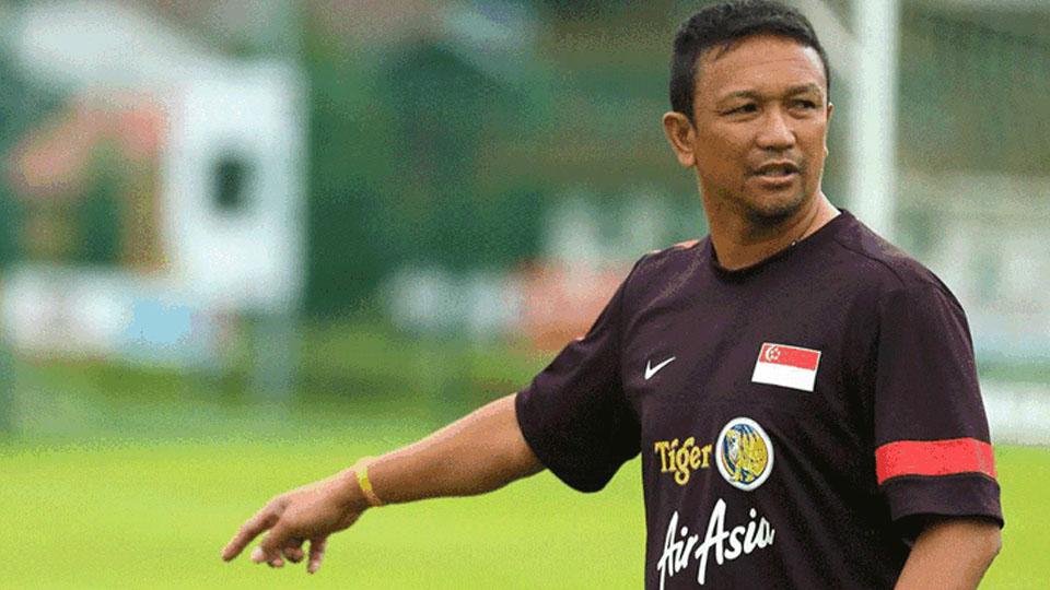 Pelatih Timnas Singapura U-23, Fandi Ahmad.